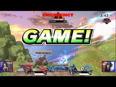 Lardo (Ganondorf) vs Mlarcin (Lucario) - HDR Winners Pools - Emergency: Run That Back!