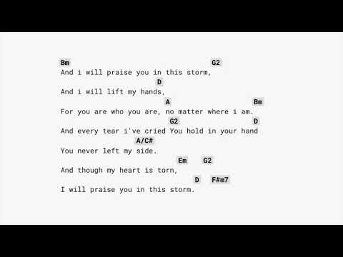 Praise You In This Storm - Casting Crowns