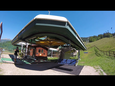 Discesa integrale estiva seggiovia Doppelmayr "Melezet-Chesal" Bardonecchia (TO)