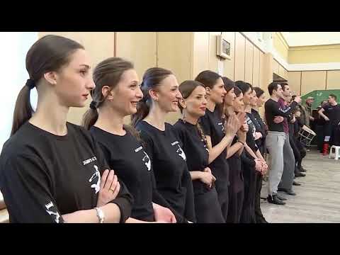 Georgian State Academic Folk Song and Dance Ensemble Rustavi And Ukrainian Virsky HD