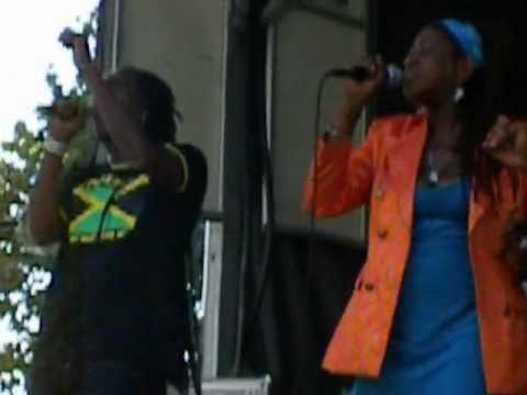Laury Webb and Marcia Davis live at Catalpa Fest 2012 1650 riddim