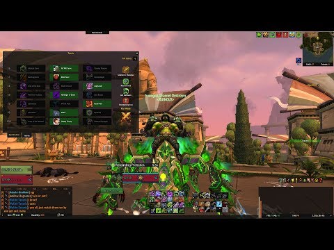 World of Warcraft BFA 8.1 : 120 Unholy DK PVP BGs