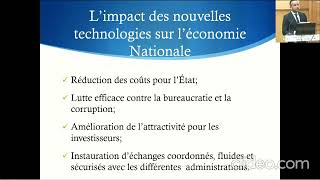 L'impact des nouvelles technologies sur l'économie Nationale