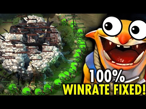 100% WINRATE FIXED with Techies Jungle Strat 7.29!!