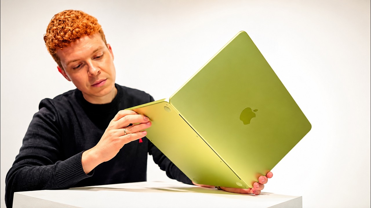 MacBook Neo: el Unboxing más esperado (Color Citrus) 🍋