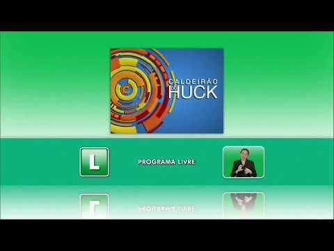 Encerramento Cine Fã Clube e Início Caldeirão do Huck (04/04/2015) (SIMULAÇÃO EM HDTV)