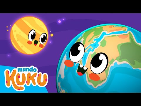 El Sistema Solar para Niños de Preescolar 🪐 🌎  Mundo Kuku