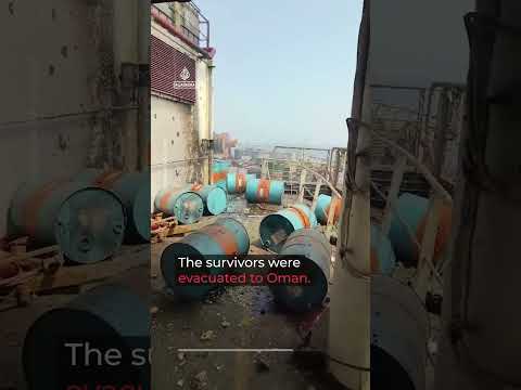 Deadly attack on Indian cargo ship off coast of Oman | AJ #shorts