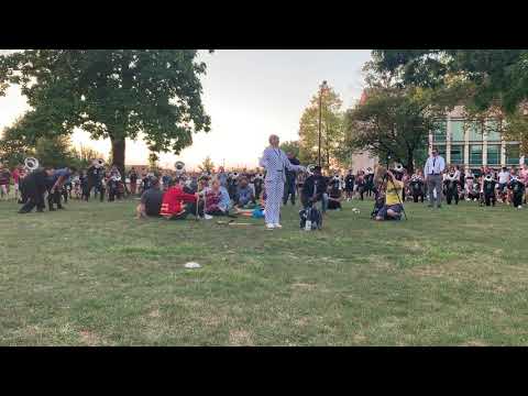 2019 Bluecoats Brass - DCI Finals Warmup from Inside the Circle - Blackbird