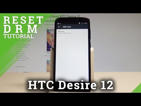 How to Reset DRM Licences on HTC Desire 12 - Delete DRM Licences |HardReset.Info