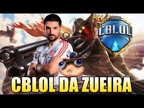 BRTT SNIPER E ESTRATÉGIA DO 0 DE FARM - CBLOL DA ZUEIRA