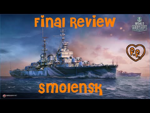 Smolensk T10 Kreuzer mit Kapitän & Modul Vorschlägen - World of Warships