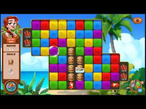 Lost Island Blast Adventure Level 826 - NO BOOSTERS 🏝️ | SKILLGAMING ✔️