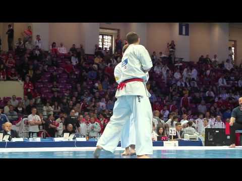 European Karate Championship Warsaw - Richárd Lizák vs Brian Jakobsen