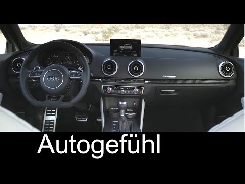 All-new 2016 Audi RS3 Sportback interior - Autogefühl