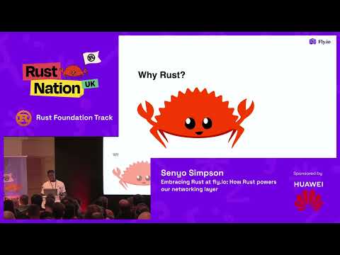 Embracing Rust at fly.io: How Rust powers our networking layer - Senyo Simpson
