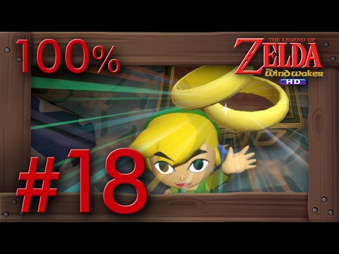 Zelda The Wind Waker HD 100% Walkthrough Part 18 | Power Bracelets & Windfall Island Sidequests