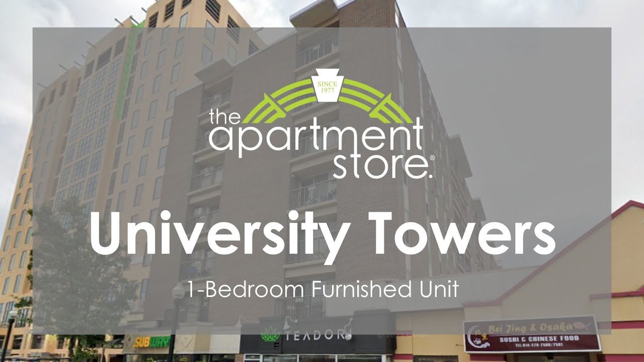 University Towers -1-bedroom Furnished Unit