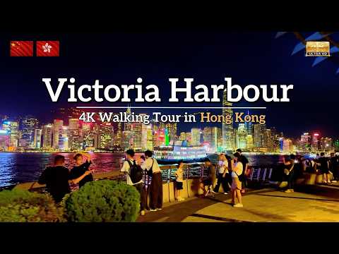 Hong Kong 4K ASMR Walking Tour：Avenue of Stars