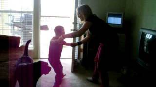 Faye and peanut dancing to brokencyde-HOFOSHO