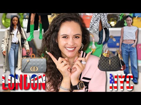 2022 Fashion Trends in London VS New York *Similarities & Differences*