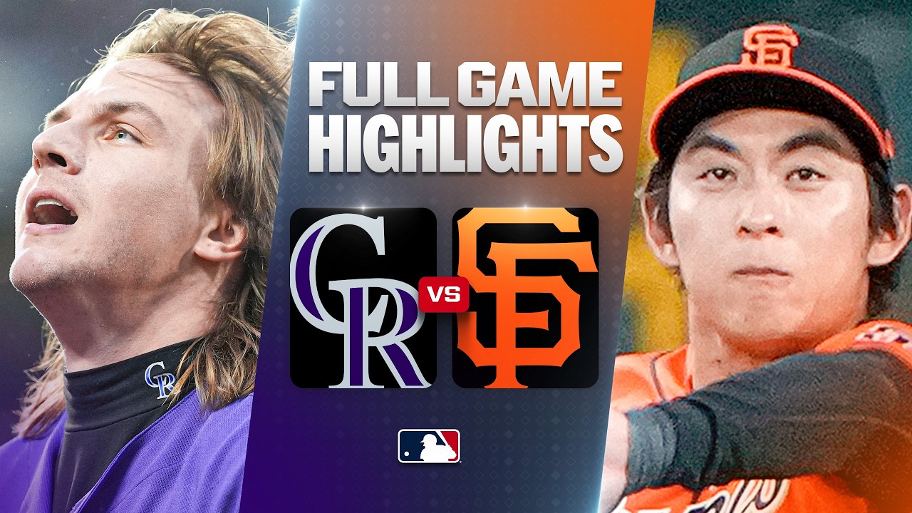 ROCKIES vs. GIANTS: Official Full Game Highlights (August 14) | 2026 MLB Season