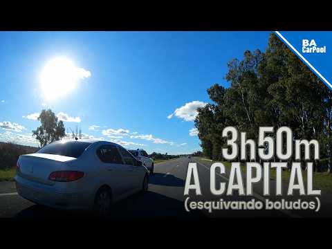 Pinamar a Buenos Aires | Ruta vacía y una maniobra peligrosa