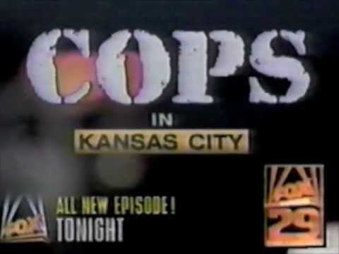 WTXF Fox "Cops in Kansas City" promo (version 1) - 1991