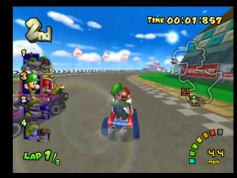 Mario Kart Double Dash - Mario & Luigi - Star Cup 100cc