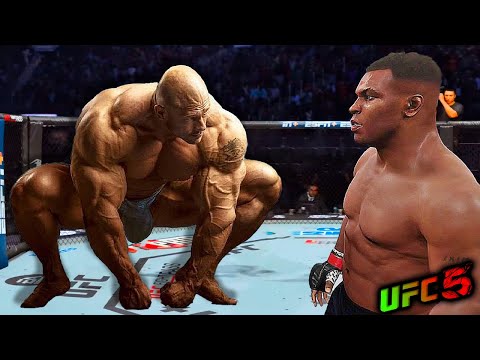 Mike Tyson vs. Brutal Muscle Giant (EA sports UFC 5)