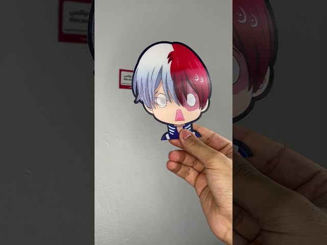 ستيكر تودوروكي 3D