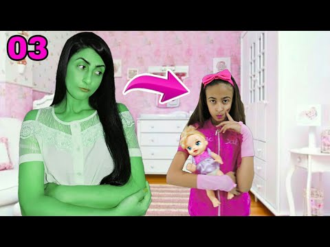 A MENINA ABANDONADA  EA GAROTA MIMADA PARTE 03