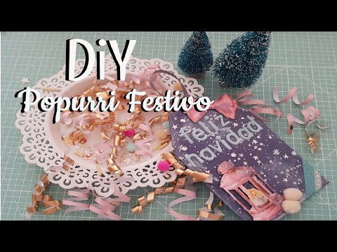 Relleno regalos,DIY POPURRI FESTIVO (Para rellenar nuestros regalos etc..)