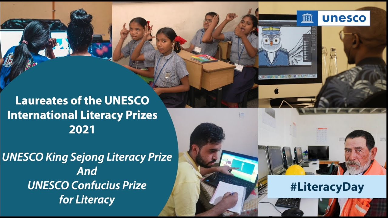 Presentation of the 2021 UNESCO International Literacy Prizes Laureates