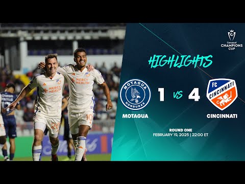 Motagua vs Cincinnati | 2025 Concacaf Champions Cup | Round One