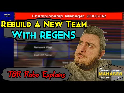 I Will Rebuild A New Team With REGENS | CHAMPIONSHIP MANAGER 01/02