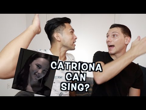 CATRIONA GRAY SINGS SET FIRE TO THE RAIN | REACTION