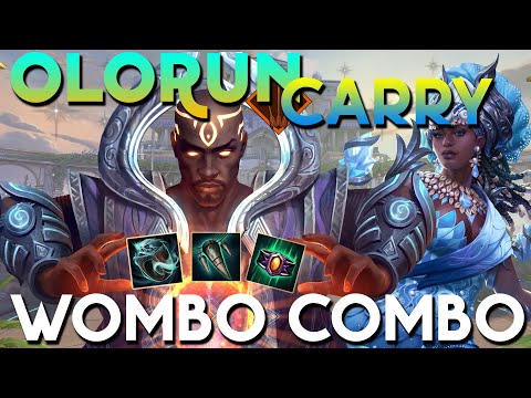 OLORUN ADC: THE WOMBO COMBO IN THIS DUO LANE IS INSANE! | SMITE CONQUEST