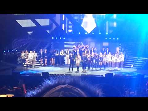 [fancam] 121110  SBS K-Pop Super Concert Closing Ending