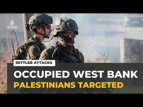 Occupied West Bank violence : Israeli settlers attack against Palestinians flare up