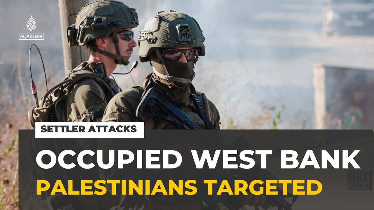 Occupied West Bank violence : Israeli settlers attack against Palestinians flare up