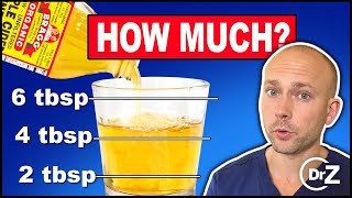 How Much Apple Cider Vinegar Should You Drink? - Doctor Explains