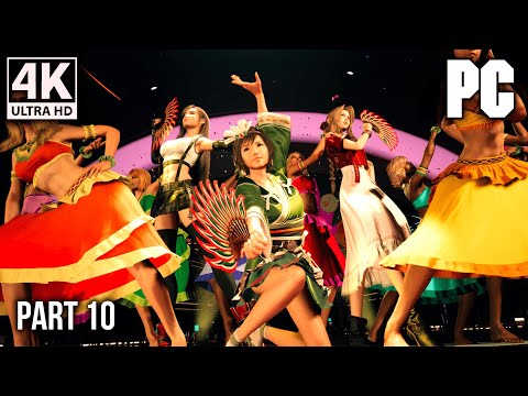 Final Fantasy VII Rebirth - Gameplay Walkthrough Part 10 - No Commentary [PC 4K]