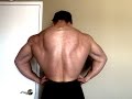 Posing back lat spread tracking progress