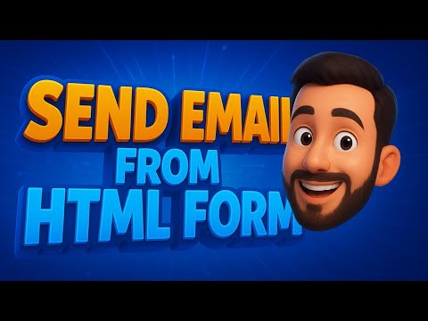 How to Send Email from HTML Contact Form Easily (2025) | EmailJS