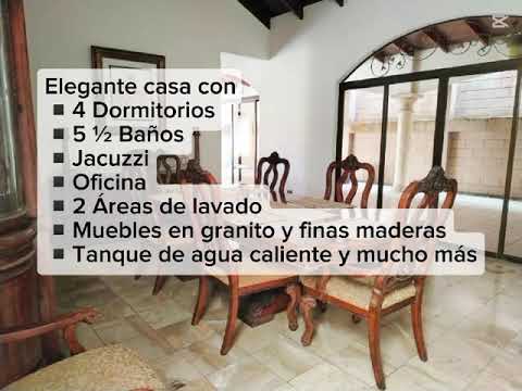 Amplia y elegante casa con gran zona verde,Palmares, Alajuela, Costa Rica