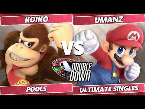 Double Down 2022 - Koiko (Donkey Kong) Vs. umanz (Mario) SSBU Smash Ultimate Tournament
