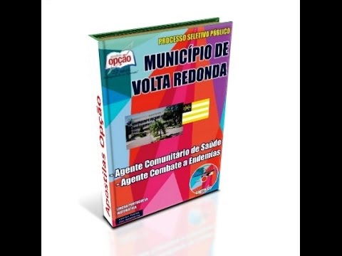Apostila Concurso Volta Redonda 2015 - Agente (Comunitário e Combate)