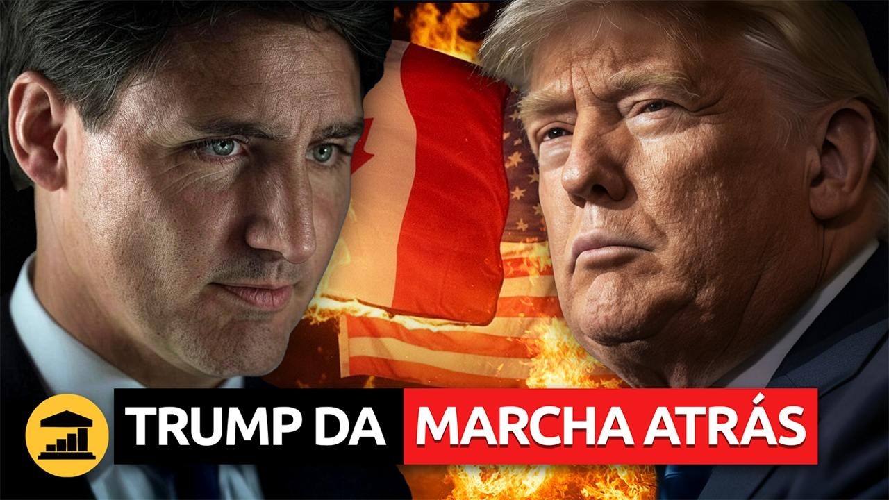 CANADÁ saca la ARTILLERÍA: TRUDEAU y TRUMP frente a frente por los aranceles @VisualPolitik