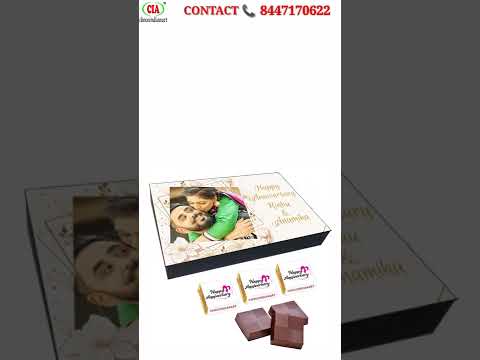 happy anniversary chocolate gift  box | happy anniversary | love anniversary chocolate gift #shorts